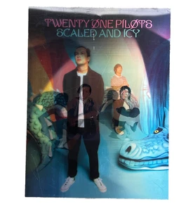 Twenty One Pilots LENTICULAR 3D Poster The SCALED AND ICY *HAT KRATZER* 18X24" - Bild 1 von 14