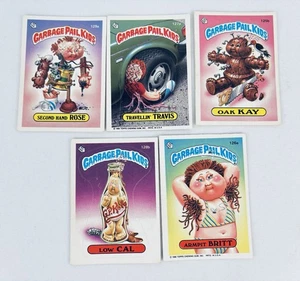 Vintage 1986 Garbage Pail Kids Sticker - Topps GPK Cards Lot Of 5 Rose Oak Cal - Bild 1 von 7