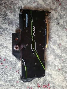 MSI GeForce RTX 2080 OC 8GB GDDR6 w/ Water Block - Picture 1 of 6