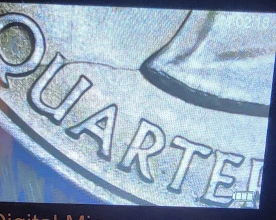 2003 P  ERROR  MAINE QUARTER  - DIE CRACK OBVERSE  (k) - Image 1 of 4