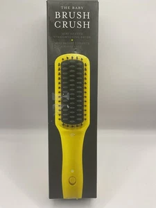 Drybar The Baby Brush Crush Mini beheizbare Glättbürste gelb Neu im Karton getestet - Bild 1 von 11