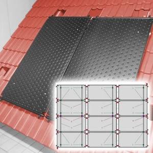 SET Poolheizung HelioPool® I 3 x 4 Stk waagerecht I 14,4 qm Absorber Pool - Bild 1 von 5