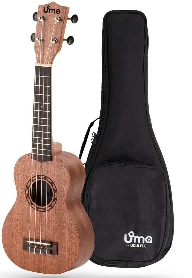 Uma Ukelele Tallado Serie UK-SUN Soprano Con Bolsa de Concierto Foto 1 de 4
