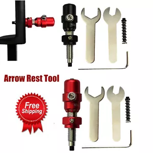 Archery Plunger Button Recurve Bow Pressure Cushion Click Button Arrow Rest Tool - Picture 1 of 10