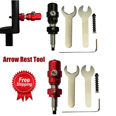 Archery Plunger Button Recurve Bow Pressure Cushion Click Button Arrow Rest Tool - Image 1 of 4
