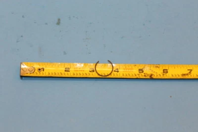 NOS YAMAHA T125G 1980, CIRCLIP, INNER, #93450-17044-00 - Image 1 of 3