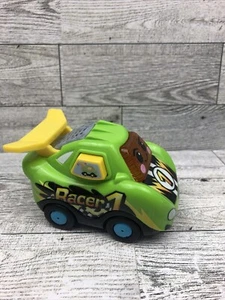 VTech Go Go Smart Wheels Racer 1 Green Yellow Race Car Tested - Picture 1 of 7