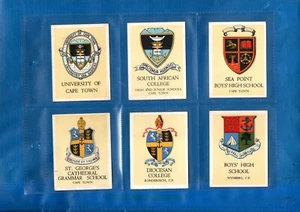 *ARMS & CRESTS UNIVERSITIES*Full Set of 24 cards-C/WSleeves-United Tobacco-Ex - Picture 1 of 8