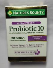 UPC 794628193366 product image for  Nature's Bounty Ultra Strength Probiotic 10, 60 Capsules Each Exp 11/2021 | upcitemdb.com