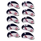 10pcs Golf Eisen deckt Eisenhauben Headcover Schlgerkopfhllen Putter Cover