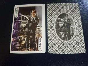 Arnold Schwarzenegger Terminator CONAN Playing Card Austrian-American Actor (h)