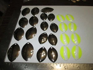 LOT OF 25 - OLYMPIC BLADES # MIXED SIZES AND MIXED COLORS - Picture 1 of 11