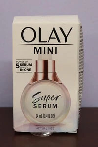 Olay MINI Super Serum 5 In 1 Power Vitamin E & C AHA Collagen Smooth Lines 14mL - Picture 1 of 6