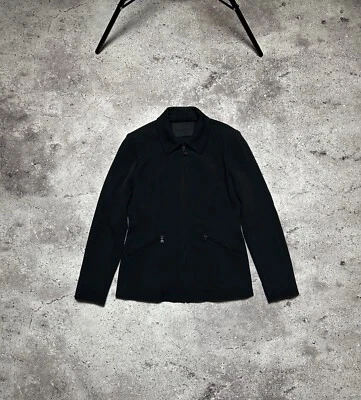 Prada S/S 95 Prada Black Zipper Nylon/Polyester Jacket Size M Women’s  - Image 1 of 4