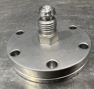 Varian 304 ESR Vacuum Adapter Stainless Steel. See Pics For Dimensions. ID 5 - Image 1 of 4