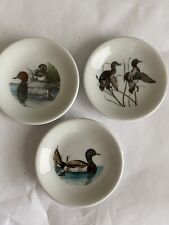 Frank M Whiting coasters ORIGINAL S HAND PAINTED ON CHINA