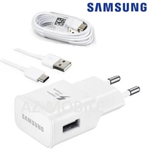 15W Original Chargeur Secteur USB Rapide + Cable USB-C Pr Galaxy Tab A9 A9+ Plus - Photo 1/1
