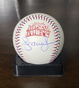 ANDRUW JONES Signed Autographed 2000 All Star Baseball 1st All Star Game JSA MLB - Picture 1 of 3