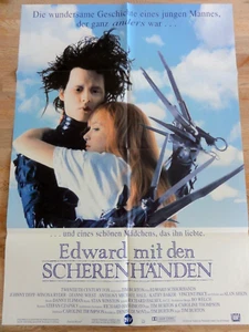 Kinoplakat EDWARD MIT DEN SCHERENHÄNDEN Tim Burton Johnny Depp - Picture 1 of 1