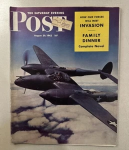 1942 August 29th The Saturday Evening Post Magazine  (SP1) - Picture 1 of 2