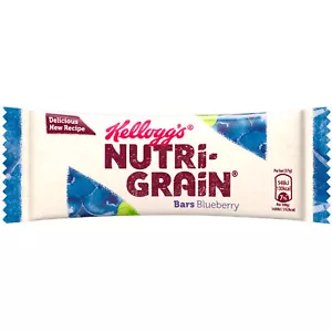 Kelloggs Blueberry Nutri Grain Bars | 25x37g | Free Delivery - Picture 1 of 1