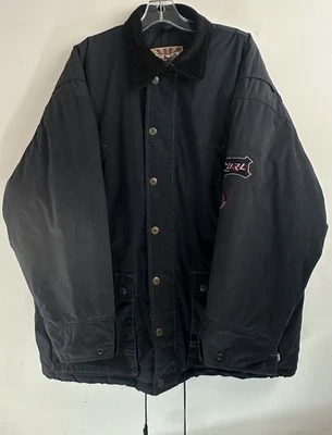 RARE Vintage Ripcurl Jacket 1990s Surfwear Snap Button Zip Up Oversized LARGE - Image 1 of 4