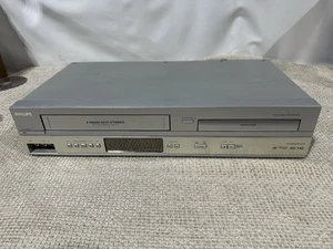 PHILIPS DVP3345V/F7 DVD VCR Combo Player VCR Recorder No Remote Tested Works - Picture 1 of 11
