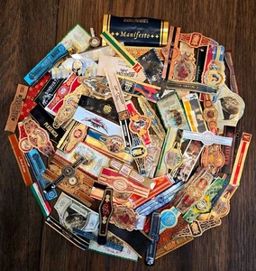 75 bandas de cigarros usadas, My Fathers, Flor De Las Antillas, Sun Grown, Cohiba - Imagen 1 de 5