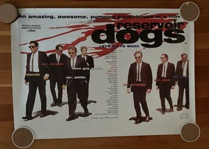 Reservoir Dogs Poster 1991 Movie Vintage Promo 25 x 35 - Picture 1 of 7