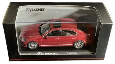 Kyosho 1/43 Lexus LS 600 HL Red Mica CS #03647R - Image 1 of 2