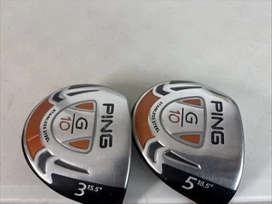 *NICE* Set Ping G10 Fairway 3 & 5 Woods ProForce V2 Graphite Stiff (3004) - Picture 1 of 10