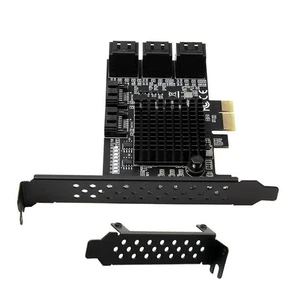 Expansion Card Controller Adapter PCI-Express to 8 Port SATA 3.0 6Gbps For HDD - Photo 1/10