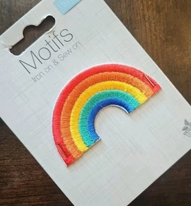 Rainbow, Iron on, Sew on Motif - Picture 1 of 7