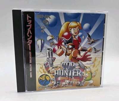 Top Hunter Neo Geo CD Japón Aventura Juego de Acción Vendedor de Estados Unidos Excelente  Foto 1 de 4