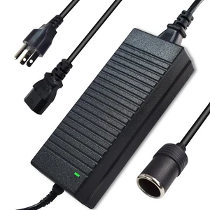 Convertisseur AC vers DC Alimentation 12V 10A 120W (Type B 3 Broches), Noir - Photo 1 sur 7