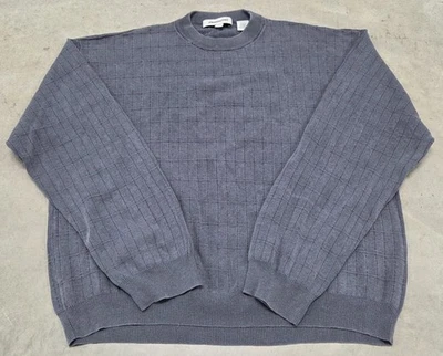 Suéter Pullover PRONTO UOMO Mujer 3XL Gris Seda Algodón Ligero Manga Larga Foto 1 de 4