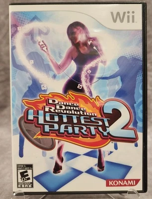 Dance Dance Revolution Hottest Party 2 Nintendo Wii Videojuego Completo CIB Foto 1 de 4
