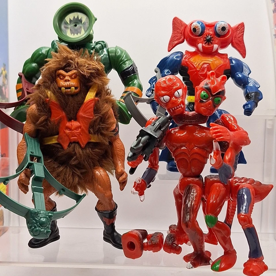 Lote 9 bonecos de ação He-Man originais vintage EVIL HORDE Motu Masters Of The Universe - Imagem 1 de 4