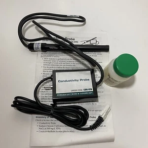 Vernier Conductivity Probe CON-BTA Tested, Working Biology Environmental Science - Picture 1 of 6