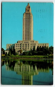 Postkarte Louisiana State Capitol Baton Rouge LA PM 1962 - Bild 1 von 2