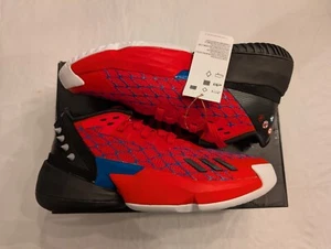 Größe 5 - Adidas D.O.N. Ausgabe 4 J HR1616 Gr. 5 Donovan Mitchell 5Y Spiderman - Bild 1 von 11