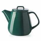 SWEEJAR Ceramic Teapot Large Tea Pot with Stainless Steel Infuser 40 Ounce Bl...