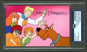 Jerry Eisenberg Signed Photo (PSA) Scooby Doo Hanna Barbera Story Board Artist - Picture 1 of 2