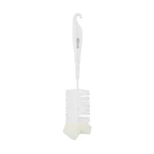 Bottle Brush Long Cleaning White Brush Bottle Cleaner Sponge Top Plastic Bristel - Picture 1 of 2