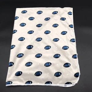 S L Home Fashions Baby Blanket Football Stripe PLEASE READ DESCRIPTION - Picture 1 of 6