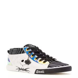 Women's Nightmare Before Christmas Ground Up Hi-Top Sneakers Shoes, Sizes 6-11 - Picture 1 of 11