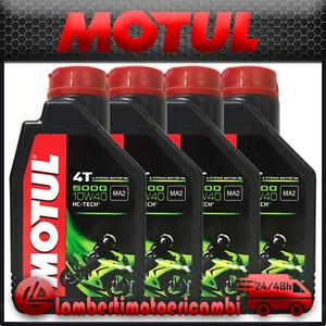 4LT 4 LITRI 4 LT OLIO MOTORE MOTUL 5000 10W40 10/40 SEMISINTETICO - Foto 1 di 1