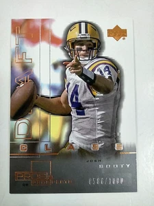 2001 Upper Deck Pros & Prospects Draft Class #96 Josh Booty Rookie RC 0586/1000 - Picture 1 of 6