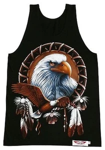 Tank Top Adler Seeadler Mandela, Gr. S, M Biker Indianer, Muskel Shirt, T-Shirt - Bild 1 von 1