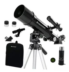 Celestron Travel Scope 60 Refractor Telescope with Tripod and Backpack, 22002-DS - Picture 1 of 7